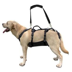 Coodeo Dog Lift Harness Support & Recovery Sling Black Size M New Open Pkg